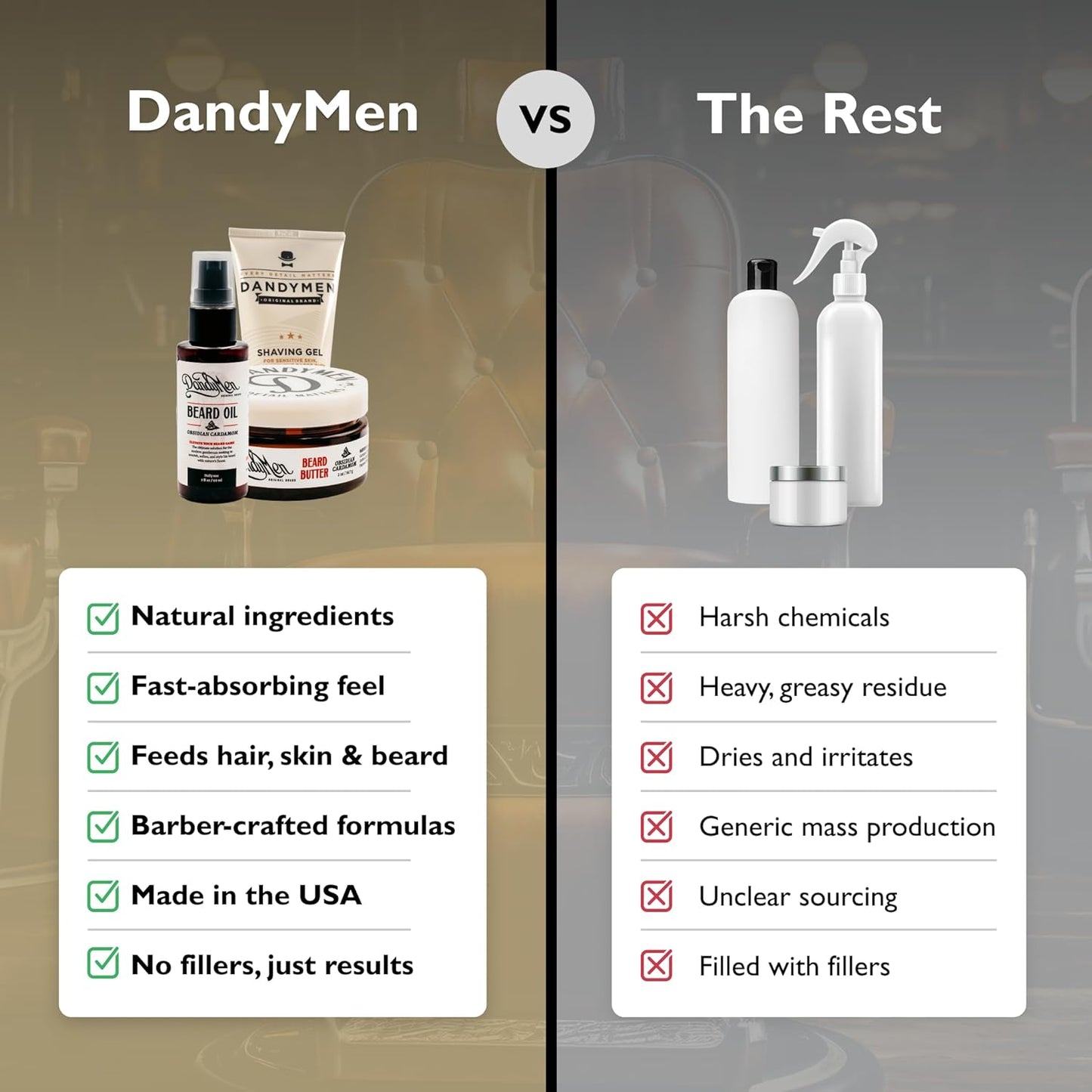 Beard Grooming Set – Beard Oil, Beard Butter & Shaving Gel – Hydrate, Soften & Style (3-pack, Obsidian Cardamom)