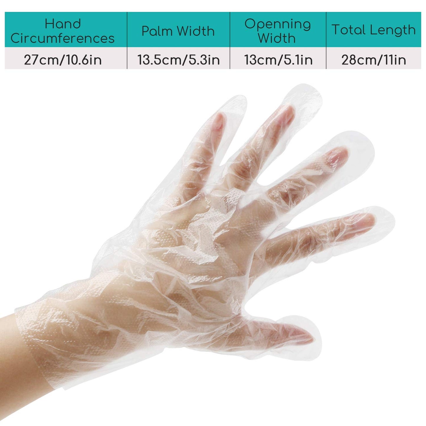 Segbeauty 200pcs Paraffin Wax Gloves, Paraffin Bath Liners for Hand, Plastic Thermal Mitten Bags Mitt Liner Covers for Paraffin Wax Refills Hot Wax SPA thera-py treat-ment Paraffin Wax Machine