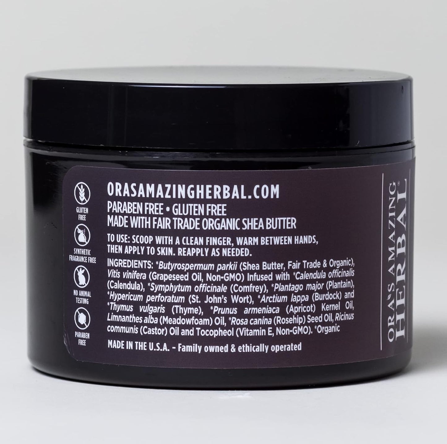 Ultra Healing Fragrance Free Body Butter Intensive Repair For Dry Sensitive Skin Diy Essential Oil Carrier, Unscented Organic Fair Trade Shea Butter Vegan