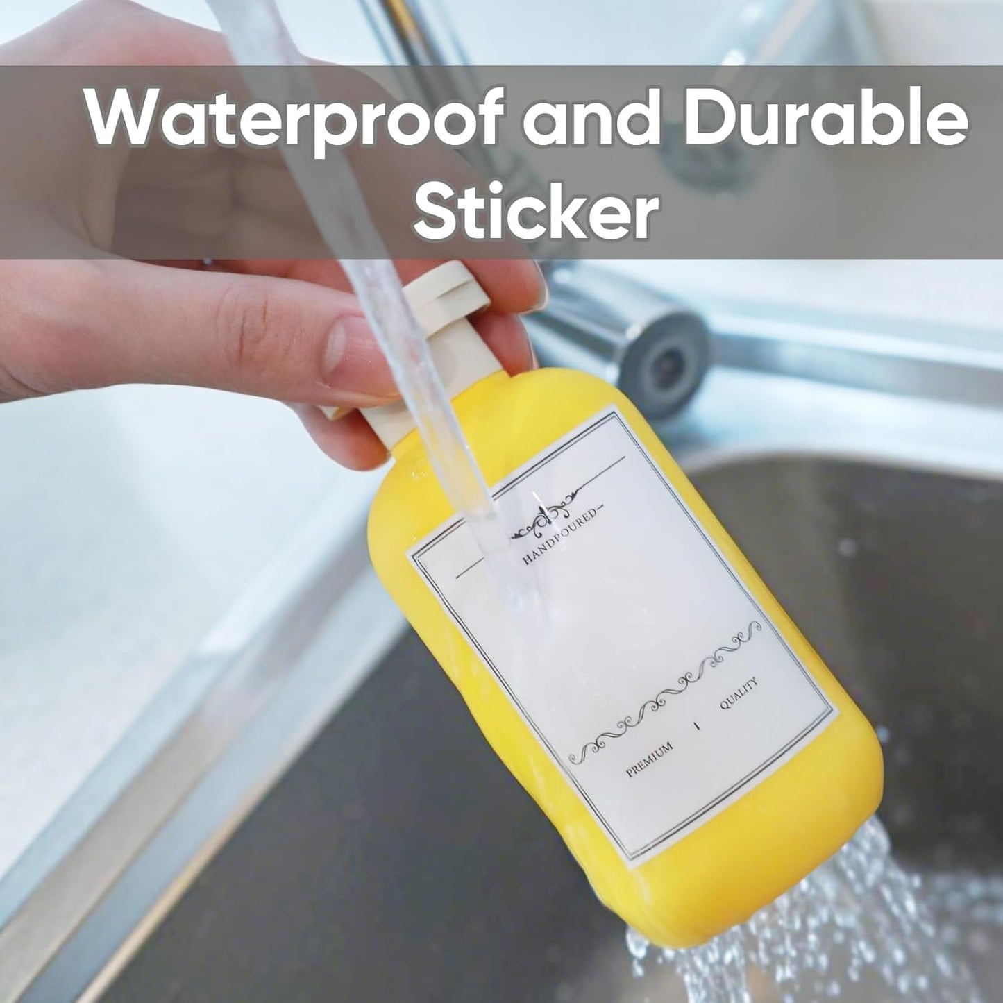 3 PACK Travel Shampoo Bottle, Empty Plastic Squeeze Bottles 6.8oz with Flip Cap, Lotion Container for Toiletries Travel Size Shampoo and Conditioner