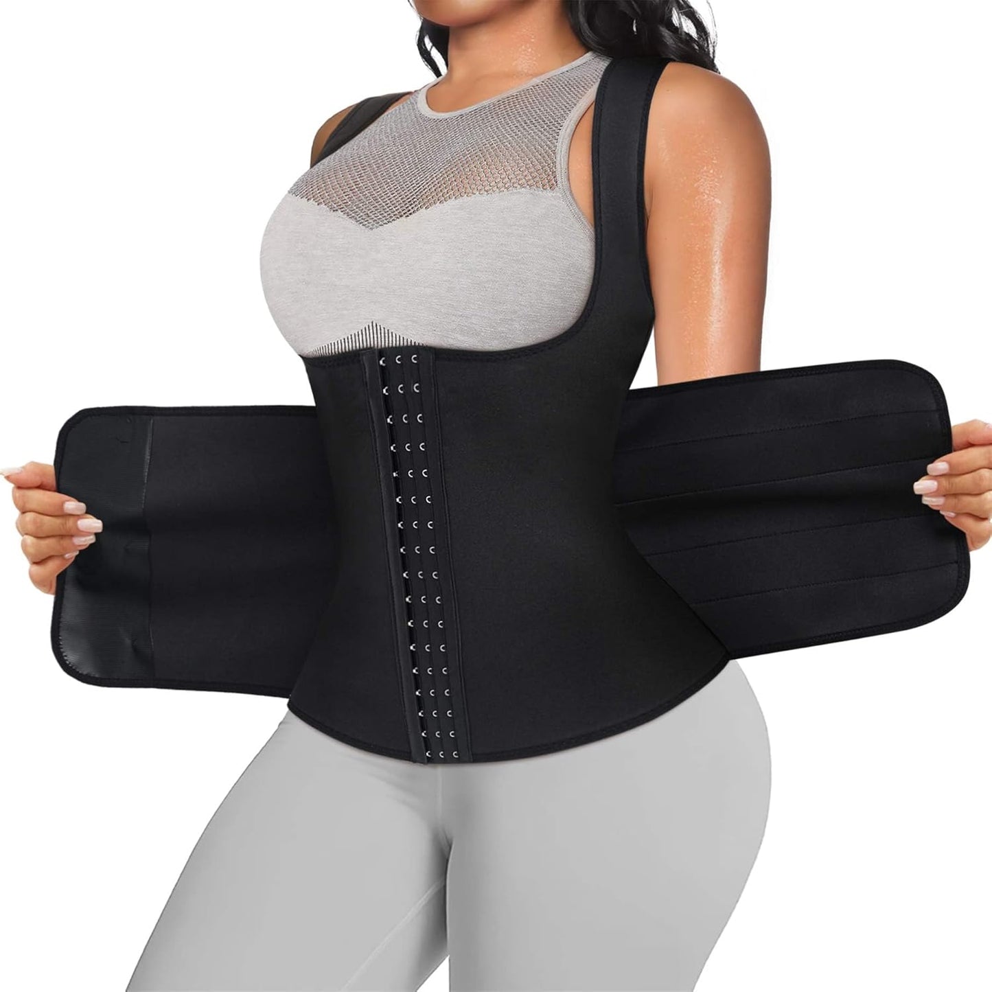 Eleady Best Neoprene Waist Trainer Corset Sweat Vest Weight Loss Body Shaper Workout Tank Tops Women