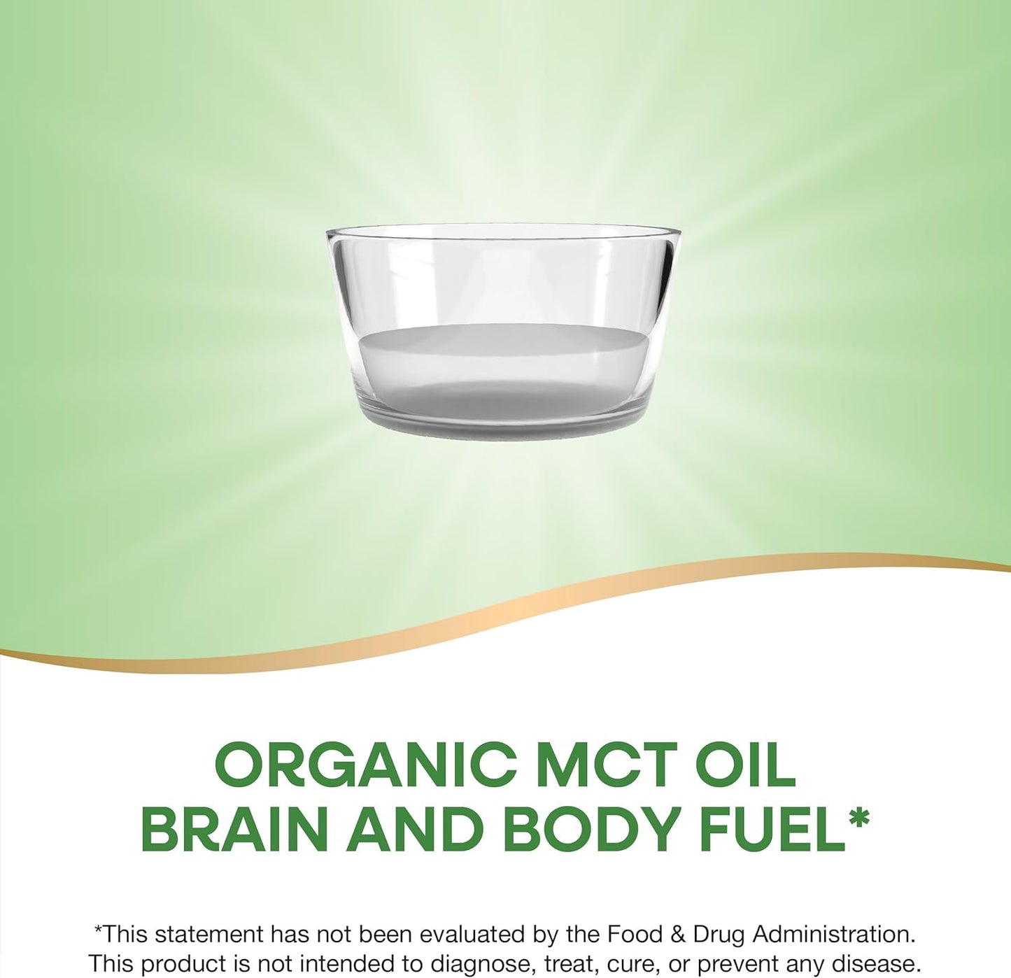 Nature's Way Organic MCT Oil, 30 Fl Oz, Brain and Body Fuel from Coconuts*, C8 Caprylic Acid and C10 Capric Acid, Keto and Paleo Certified, Organic, Non-GMO Project Verified