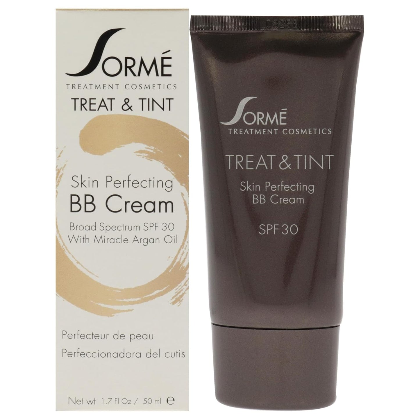 Sorme Cosmetics Treat and Tint BB Cream, Light Honey, 1.7 Ounce