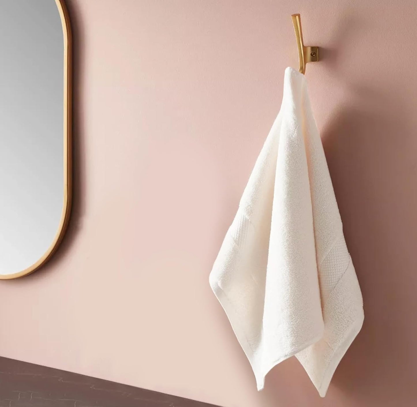 Delara 100% Organic Cotton Towels 650 GSM Plush Feather Touch Quick Dry Wash Cloth, Pack of 24 GOTS Certified, Oeko-Tex Green Certified, Organic Cotton Wash Cloth, 13"X13"