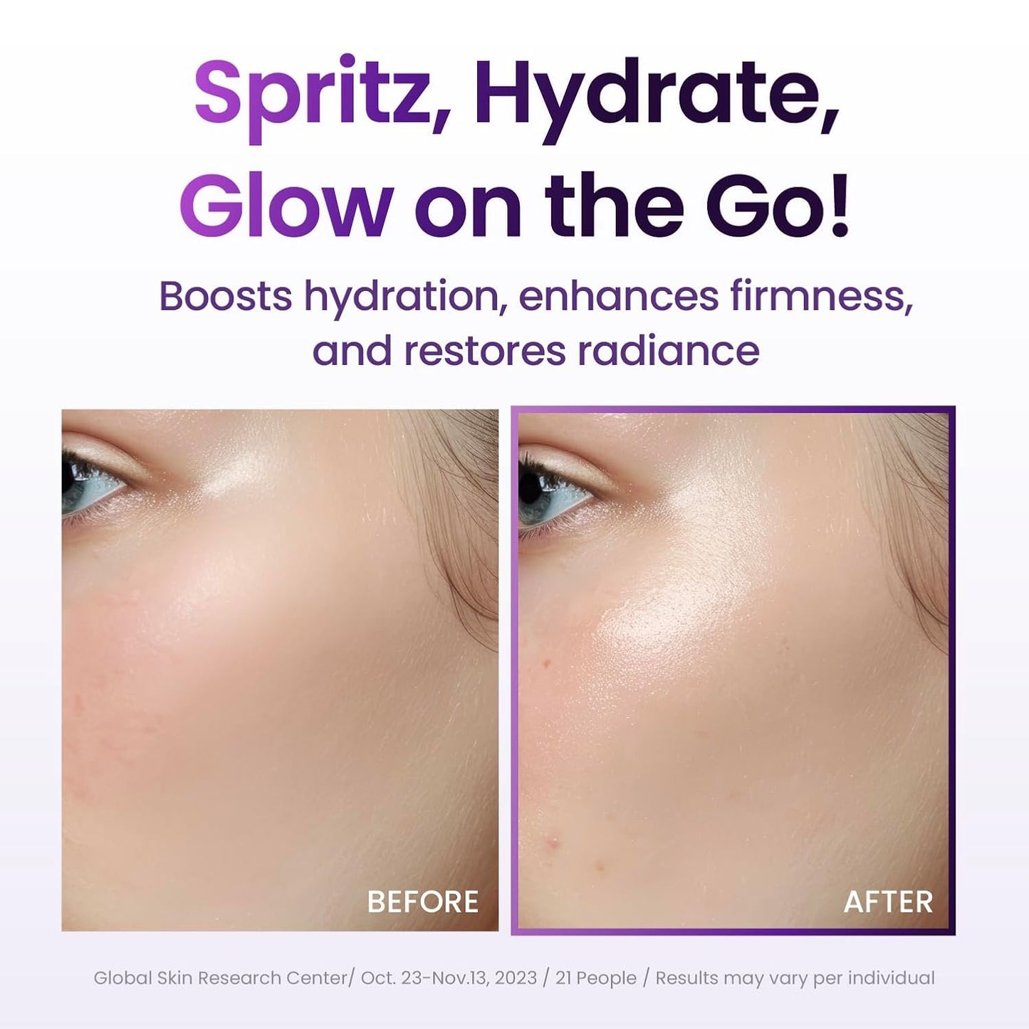 BIOHEAL BOH Probioderm™ 3D Lifting Cream Mist 3.38 fl oz (100 ml) | Face Moisturizers, Hydrating Glowing Serum Spray, Moisturizing & Elasticity-Enhancing Facial Mist for Face, Neck & Décolleté