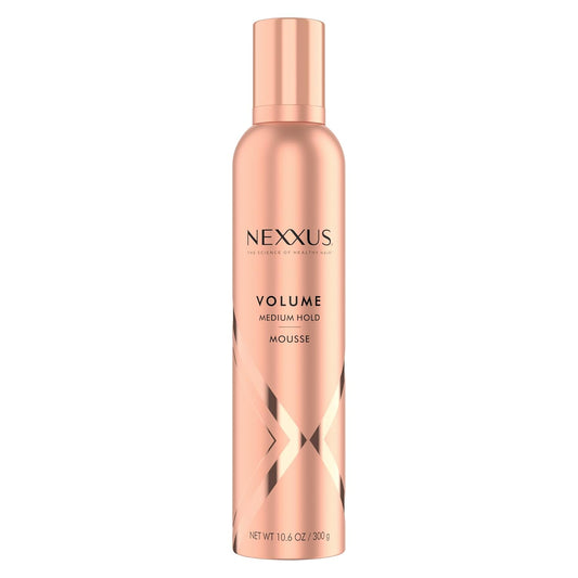 Nexxus Medium Hold Mousse Volume for a Light, Flexible Hold, with StyleProtect Technology 10.6 oz