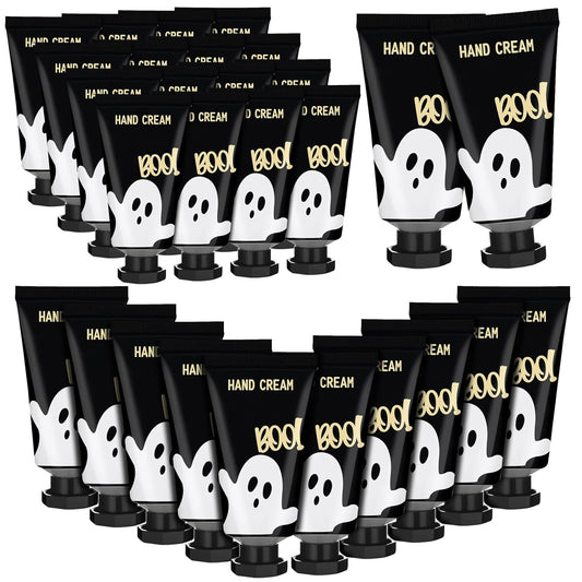 48 Sets Halloween Ghost Hand Cream Gifts Bulk Halloween Hand Cream Travel Lotion Mini Size Baby Shower Party Gifts Favors Ghost Birthday Christmas Party Supplies for Guest