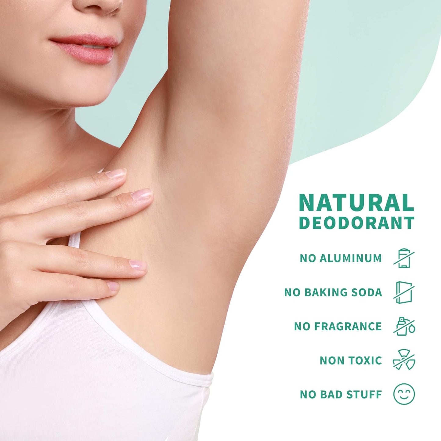 Stick Up Natural Deodorant for Women and Men with Bentonite Clay Powder, Arrowroot, Magnesium, Zinc, 3 oz. Vegan Deodorant for 3-4 months, Black Rogue - Primal Life Organics