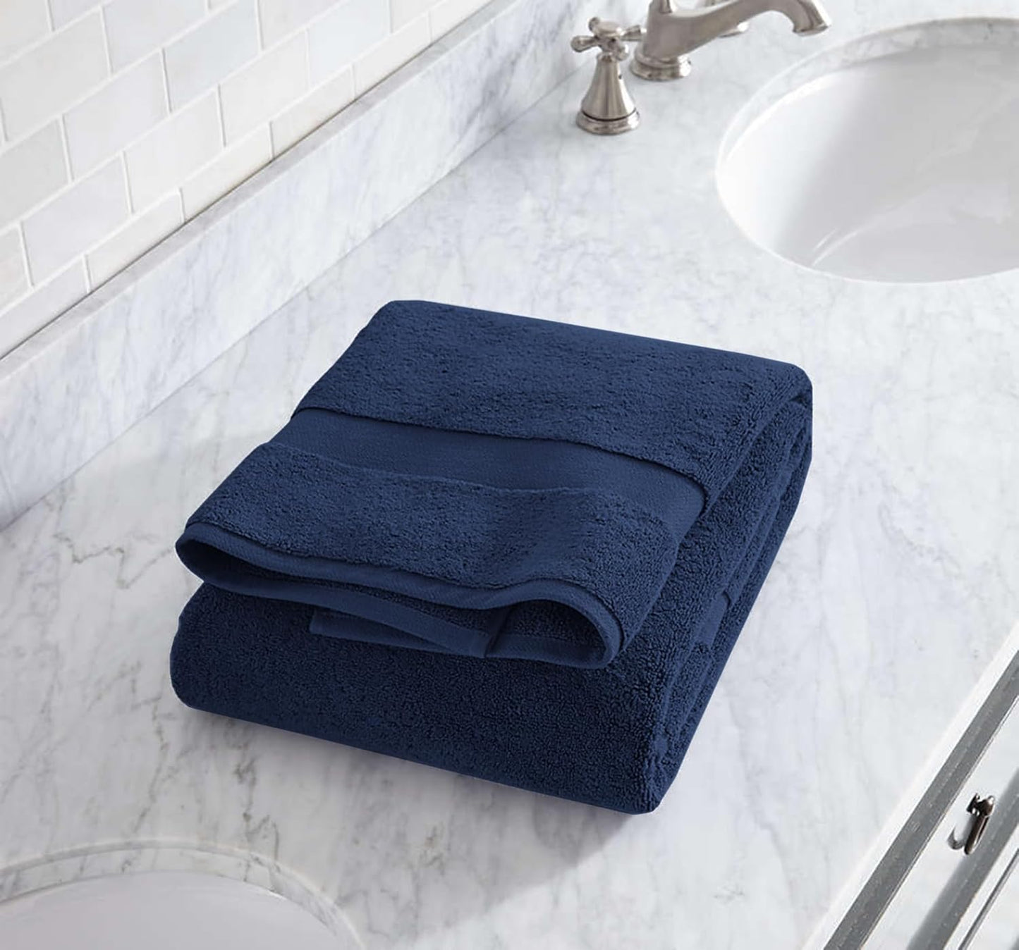 Delara 100% Organic Cotton Towels 650 GSM Plush Feather Touch Quick Dry Bath Towel, Pack of 4 GOTS Certified, Oeko-Tex Green Certified, Organic Cotton Bath Towel, 30"X58"