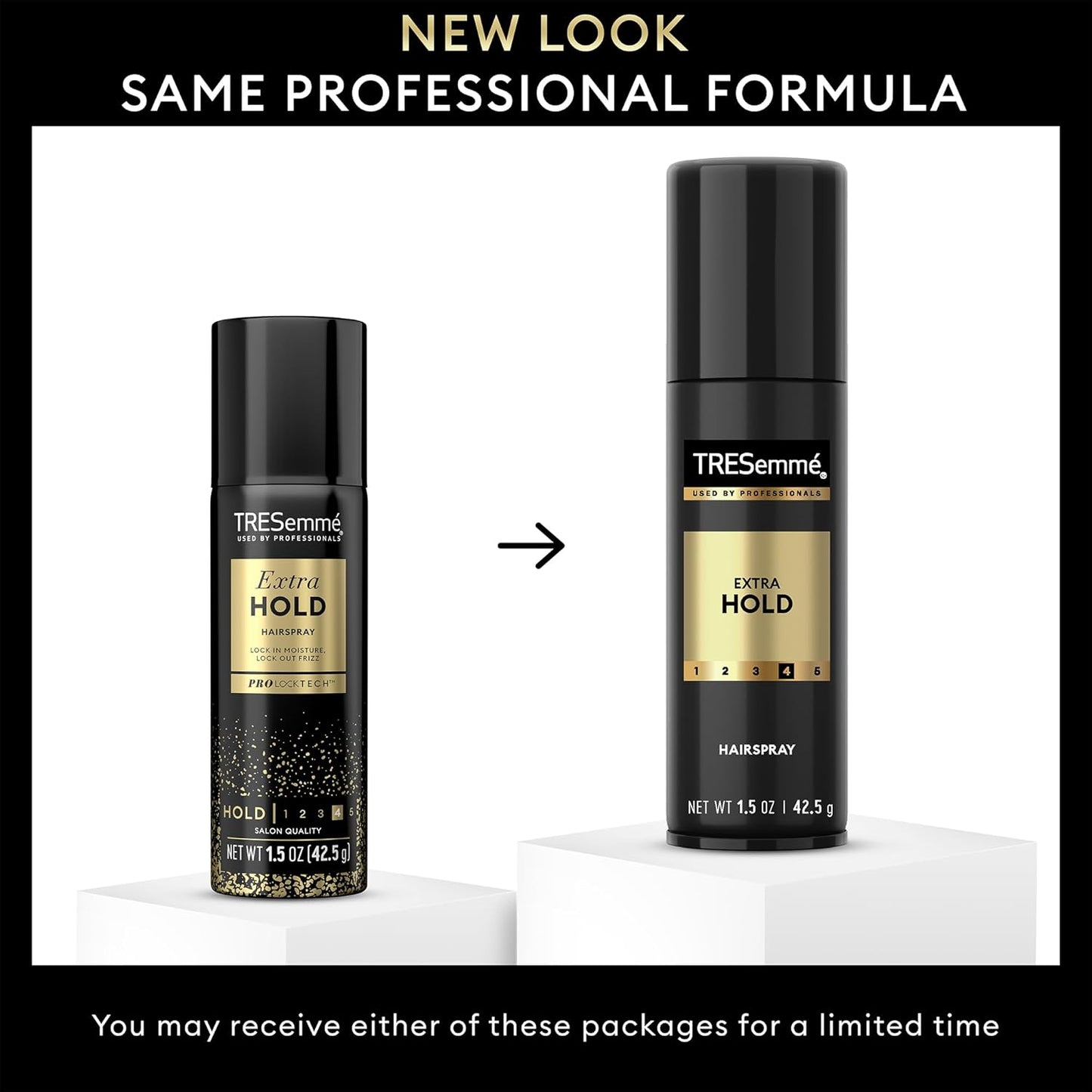 TRESemmé Travel Hairspray, Extra Hold, 6-Pack – Moisturizing Hair Spray, Anti-Humidity, Anti-Frizz Hair Products, 1.5 Oz Ea