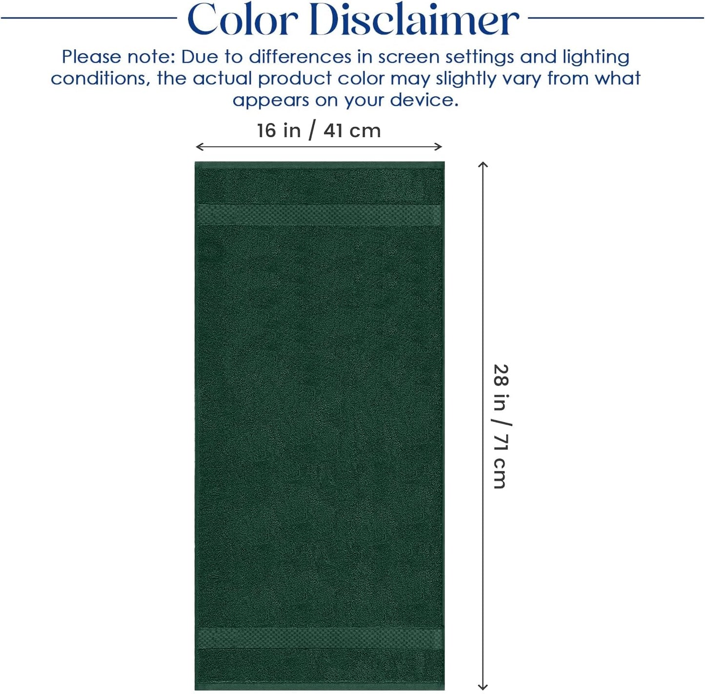 DAN RIVER 6-Pack Premium Christmas Hand Towels (16x28 Inches) - 100% Cotton, Ultra Soft, Lightweight, Highly Absorbent Towels for Bathroom, Gym, Salon, Hotel, and Travel - 550 GSM - Red & Green Combo