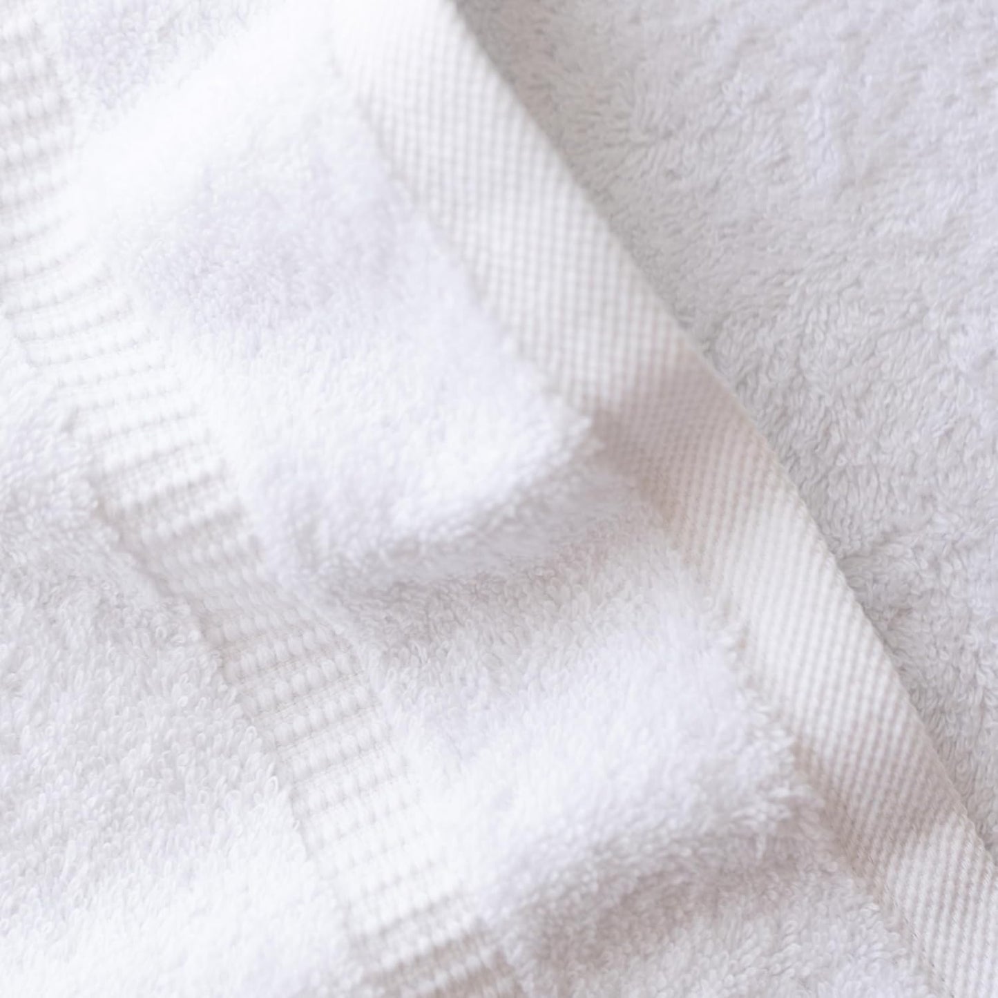 SALBAKOS 100% Turkish Cotton Washcloth Set of 12 13x13 inch | Heirloom Quality | Hotel & Spa Collection | Ultra Soft, Super Absorbent, Washcloth Towels | Made in Turkey (White, 12 Washcloths)