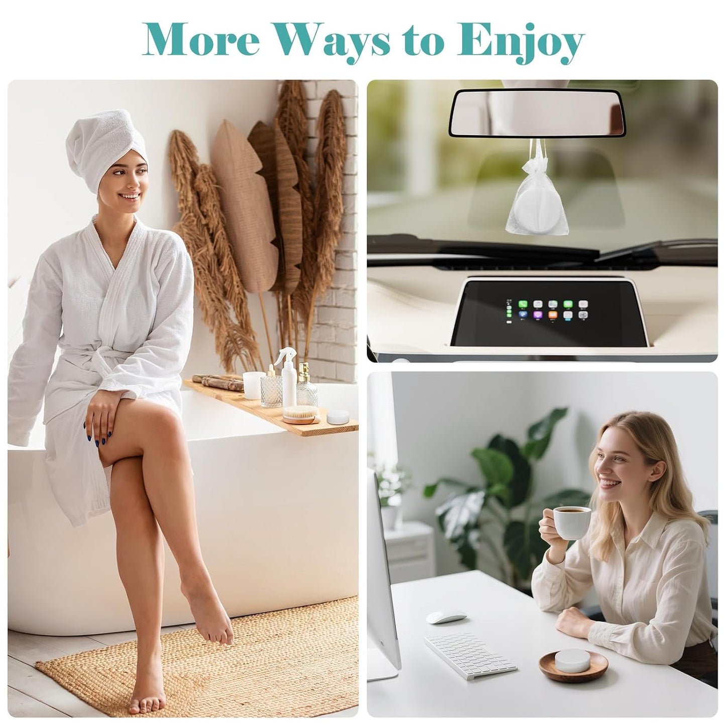 W&E Choice Shower Steamers Aromatherapy 18 Pcs- Shower Bombs Birthday Gifts for Women, Eucalyptus Mint Essential Oils for Daily Relaxation & Stress Relief, Christmas Gift for Women, Mom, Wife