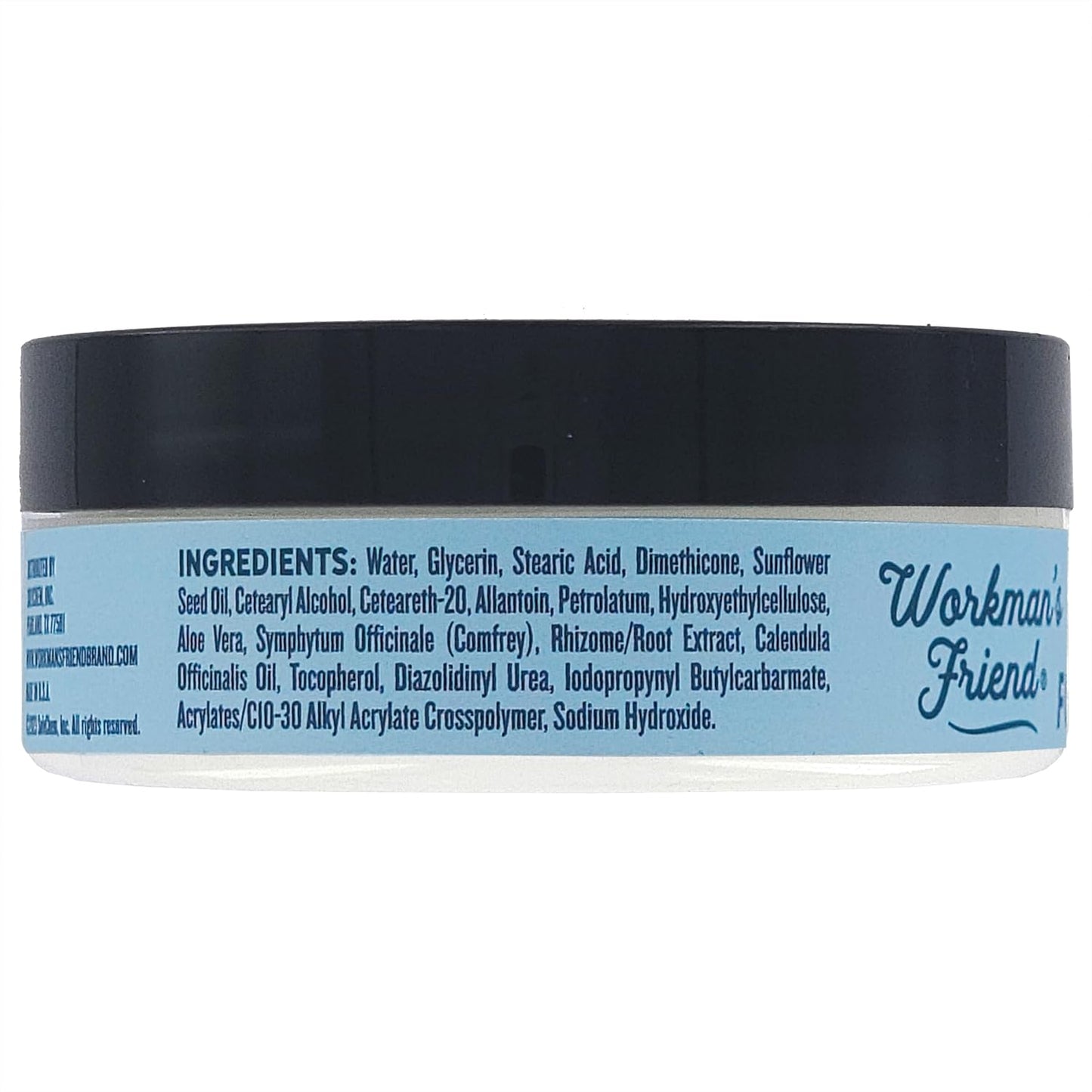 WORKMAN'S FRIEND Superior Healing Foot Cream - Intense Moisturizer - Heals Extremely Dry & Cracked Skin - 2.5 ounce