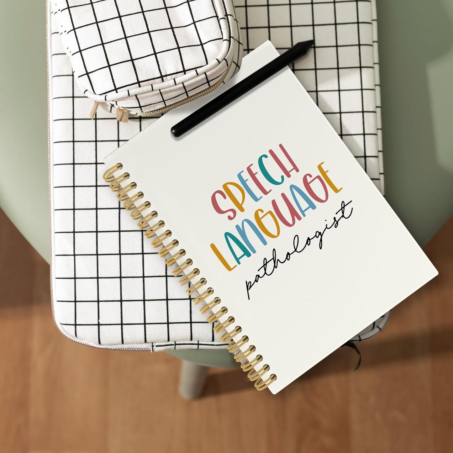 Speech Therapy Gifts Journal Notebook, School Psychologist, Speech Therapist Gift for Mental Health, School Counselor Hardcover Spiral Notebook 5.5x8.3 Inch