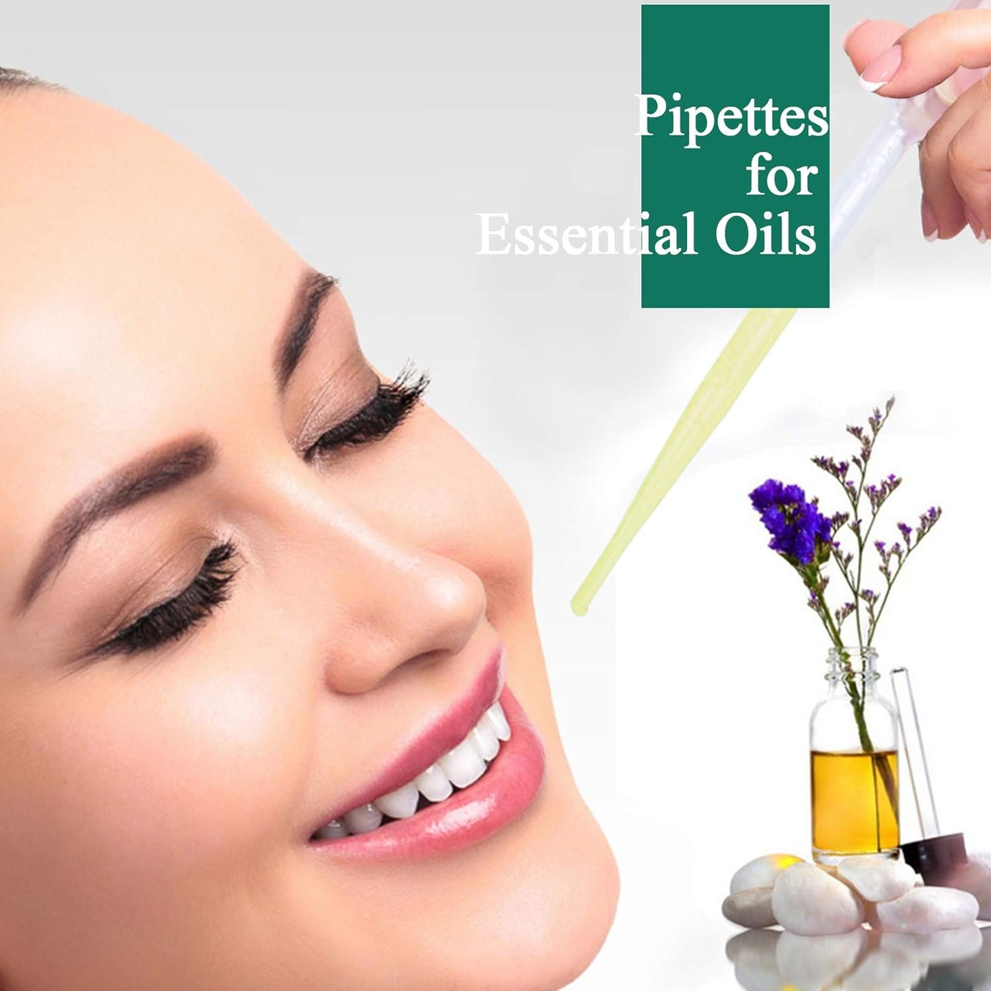 moveland 𝟭𝟱𝟬𝟬𝗣𝗰𝘀 𝟯𝗺𝗹 Plastic Pipettes - Disposable Eye Dropping Pipettes for Lab Science, Essential Oil, Home Use, Science Class, DIY Art, Medicine