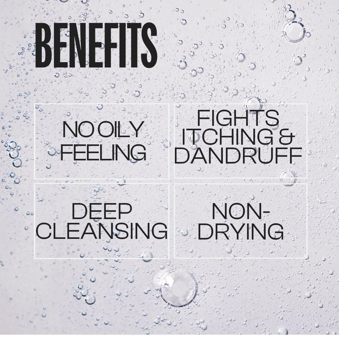 Men Rock Soothing Beard Wash - Oak Moss - Moisturizing Beard Wash for Men - Mens Skincare Products - Facial Hair Shampoo and Cleanser - 3.4 oz