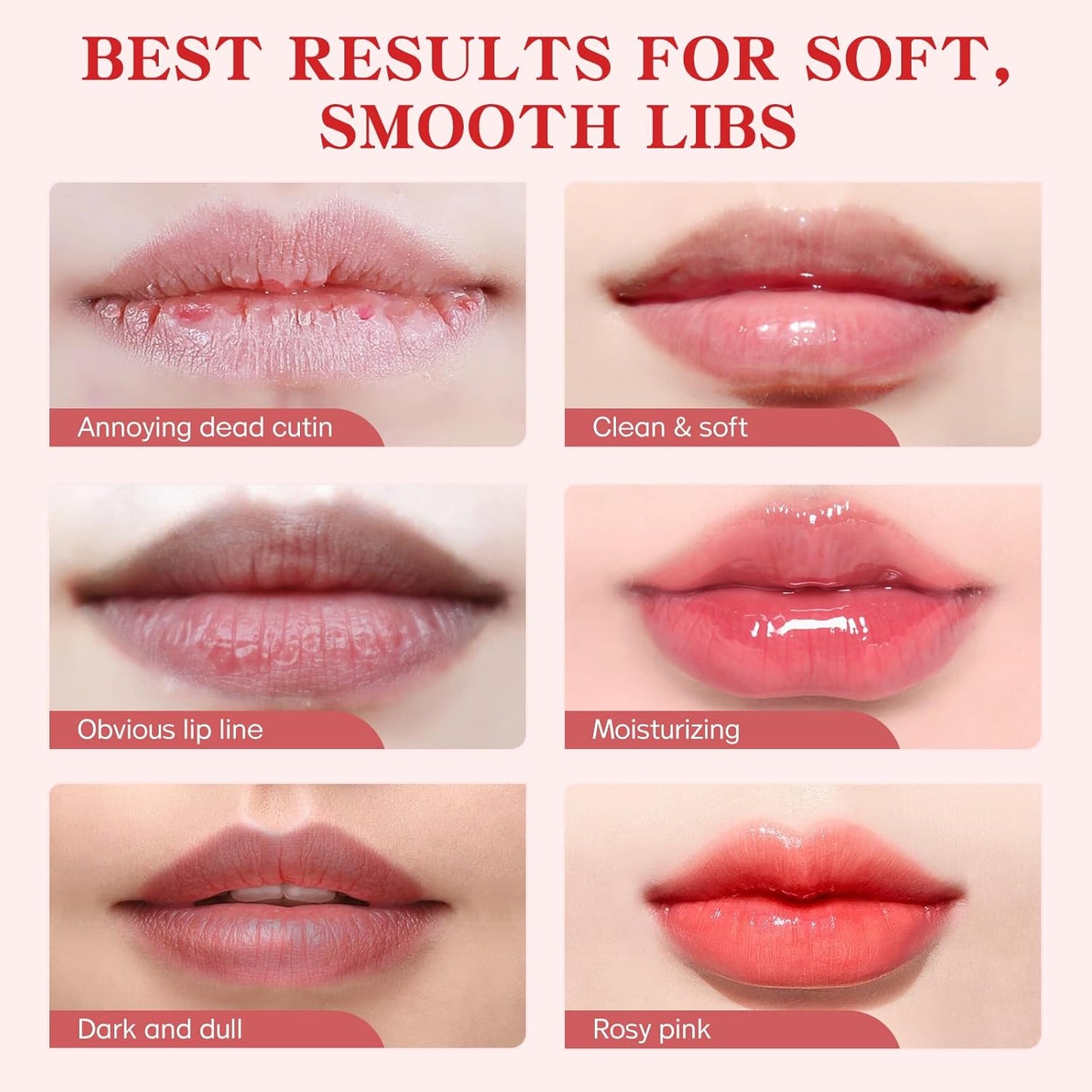 Strawberry Sugar Lip Scrub & Lip Sleeping Mask Set Natural Lip Treatment Duo - 4 IN 1 Gift Set For Exfoliate,Nourish Soothe & Hydrate Dry and Flaky Lips-Natural Overnight Lip Care for Soft,Smooth Lips