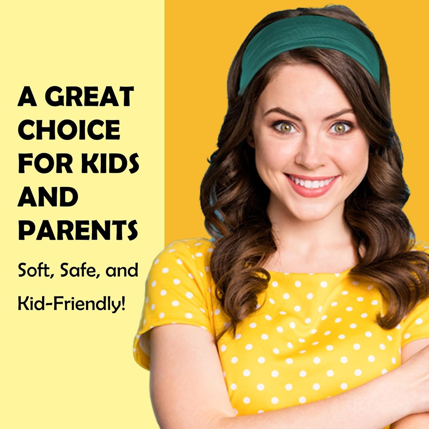 Lotus78, Pack of 8 Wide Headbands for Women Non Slip, Fashionable Sports Hair Bands for Women's Hair, Soft Elastic Stretchy Head Bands, Yoga Workout Headbands for Women Daily Fashion(Breeze icon)