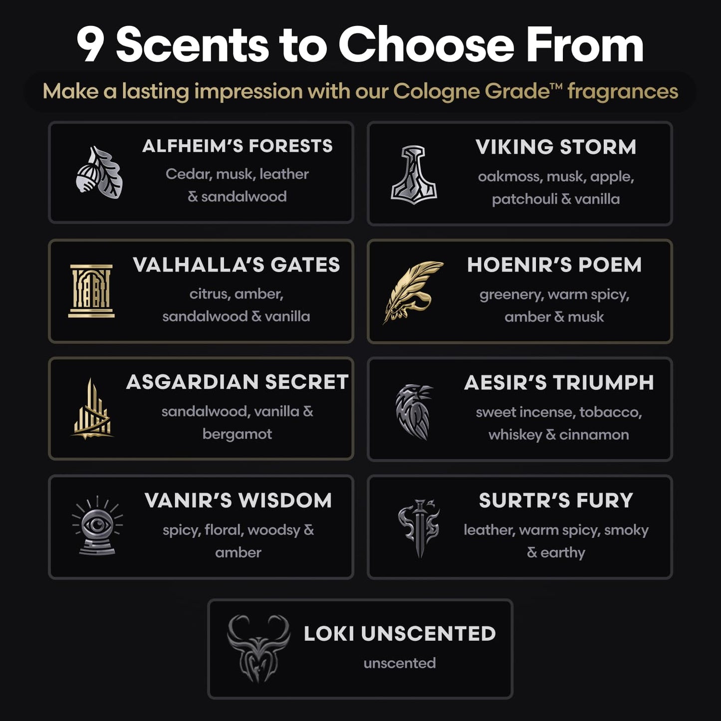 The Beard Struggle Warrior’s Beard Balm - Platinum Collection, Vanir's Wisdom - Non-Greasy Low-Hold Formula, Luxurious Cologne-Grade Fragrances 100% Natural and Plant-Based Ingredients - 50g