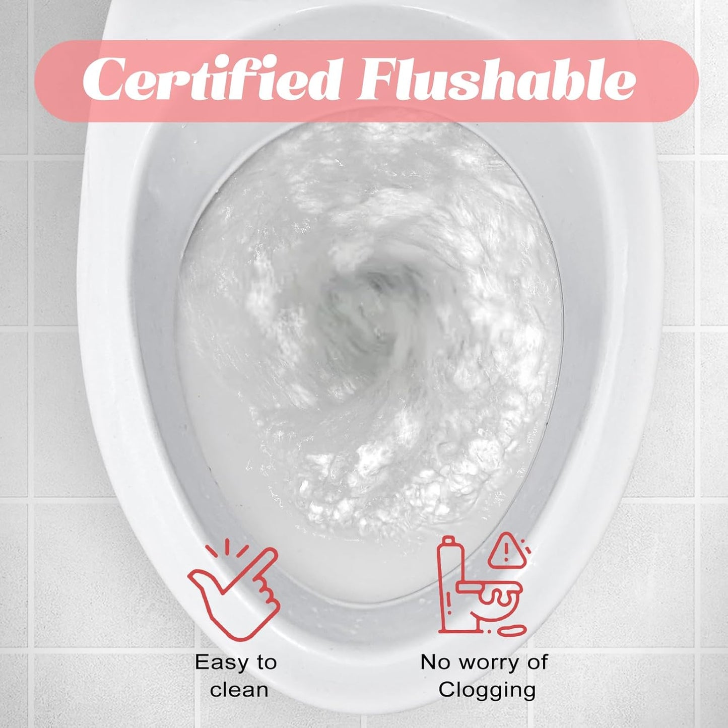 200 Feminine Wipes Flushable Travel Individually Wrapped,Travel Wipes for Women,Feminine Care Wet Wipes Travel Size Vaginal Wipes for Adult, Girl and Homeless