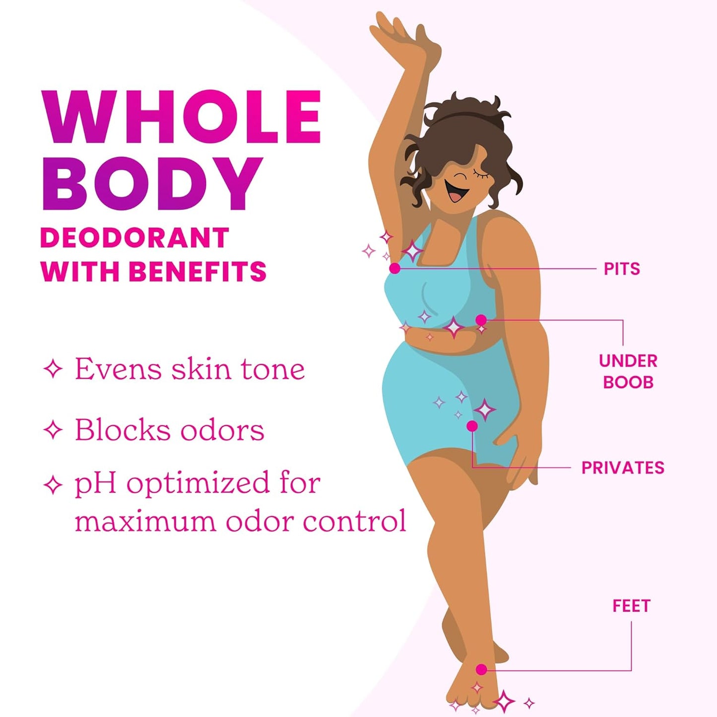 Lume Whole Body Deodorant - Smooth Solid Stick - 72 Hour Odor Control - Doctor Developed - Aluminum Free, Baking Soda Free and Skin Loving - 2.6 Ounce (Pack of 2) (Vanilla Bliss)