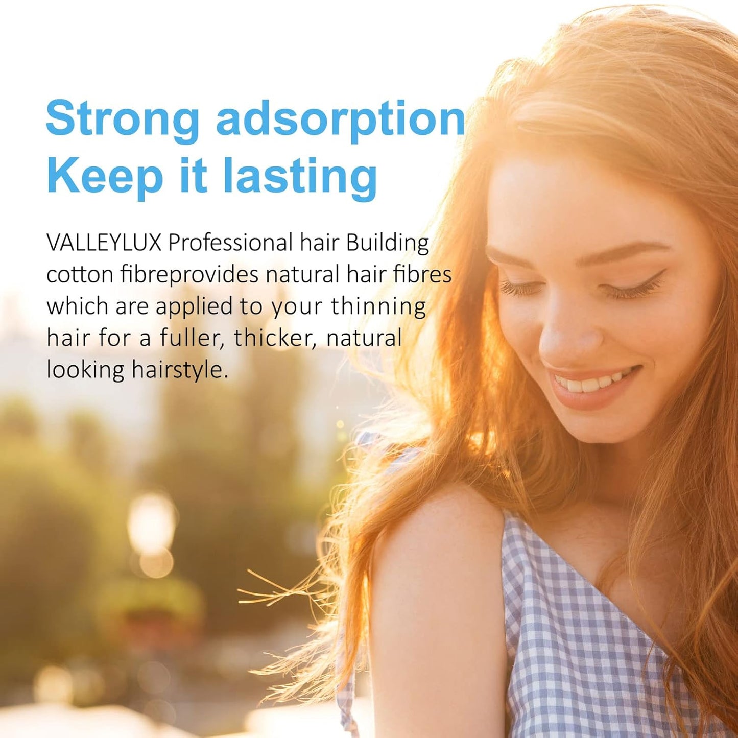 Hair Building Fibers for Thinning Hair with Spray Applicator Pump Nozzle, Natural Keratin & Undetectable, Instantly Fuller, Thicker Look, Conceals Hair Loss in Seconds, Hair Powder for Women & Men