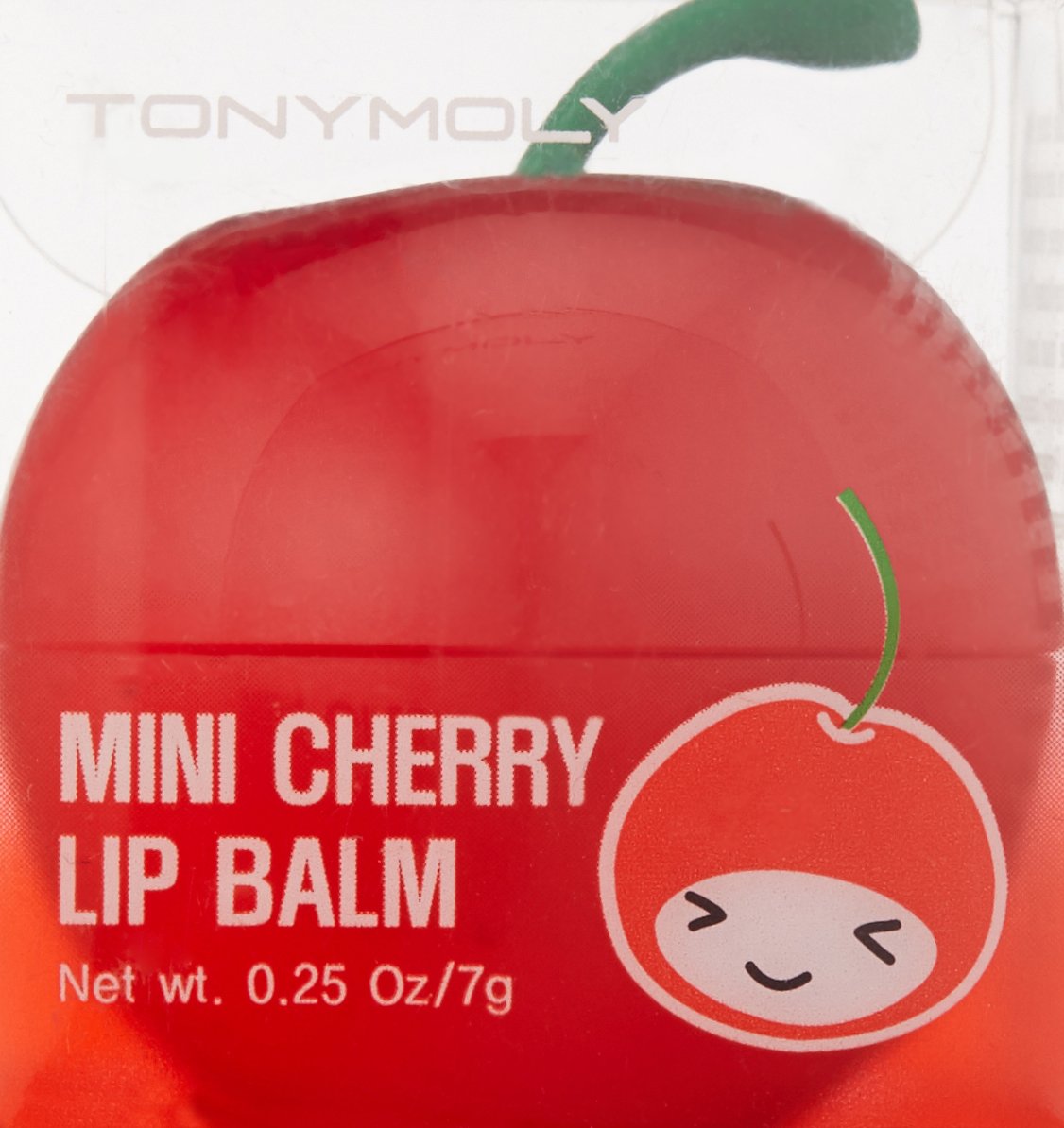 TONYMOLY Mini Cherry Lip Balm, Moisturizing & Hydrating Korean Lip Balm for Women & Men, Long Lasting, Chapstick for Lips,