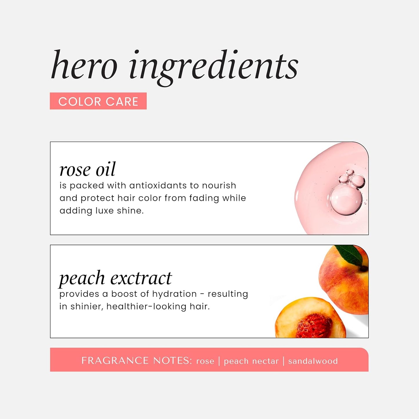 HASK Color Care Shampoo + Conditioner Set for Color-Treated Hair | Sulfate-Free, Paraben-Free, Gluten-Free, Vegan, Cruelty-Free, Color Safe | 12oz each