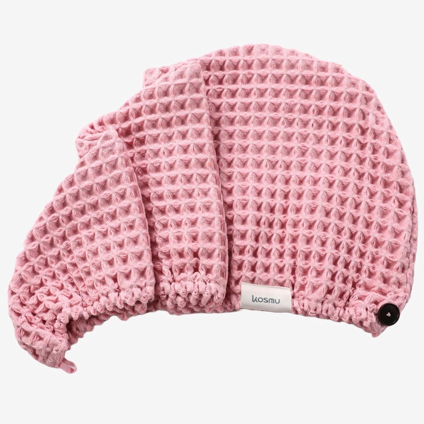 Hair Towel | 100% Japanese Cotton Hair-Drying Waffle Hair Wrap Turban for Women, Ultra-Absorbent, Anti Frizz, Hair Damage Protection