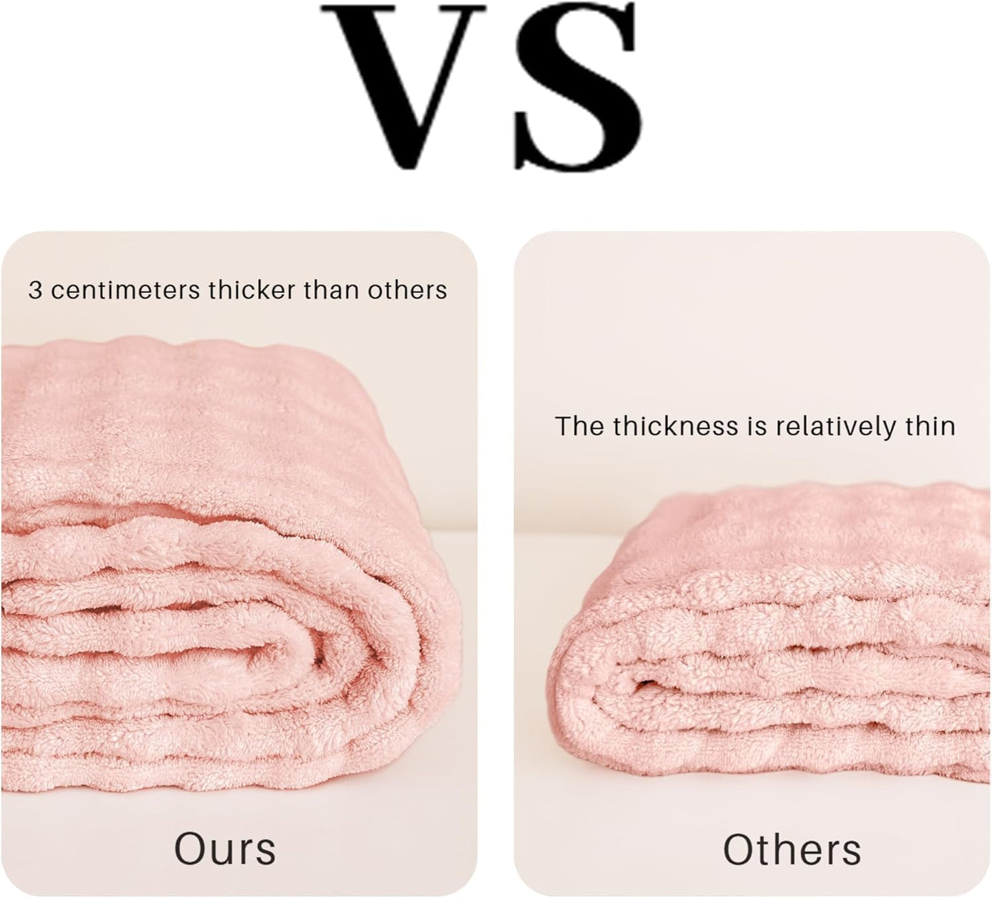 2-Pack Women's Microfiber Hair Towel Wrap: 50% Faster Drying, Ultra - Absorbent & Anti - Frizz for Long and Curly Hair! 40x11 Inches Oversized, Lightweight for Travel, Gym, Spa & Home Use