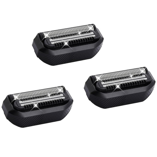 Shaver Replacement Blades compatible with Manscaped The Handyman Razor Blades for Portable Men’s Travel Facial Shaver Hair Groomer (3PACK)