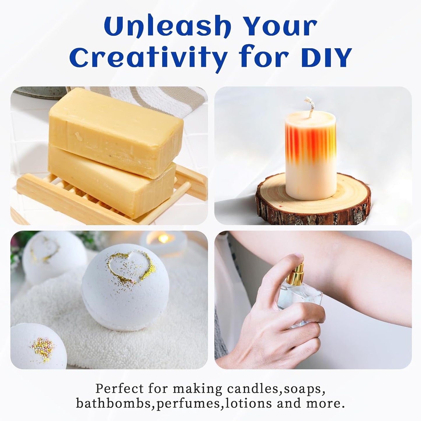 HIQILI Cinnamon Essential Oil for Candle, Spary & Diffuser - 100% Pure Natural - Indoor and Outdoor