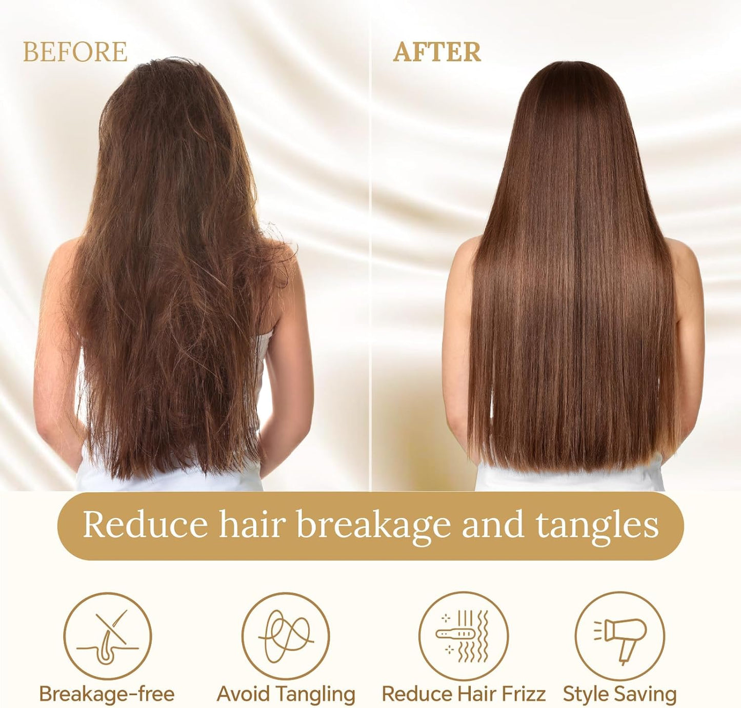 INFIIXSO Mulberry Silk Pillowcase for Hair and Skin, Silk Pillow Cases King Size with Hidden Zipper 20x40 Inches, Ultra Smooth and Soft Cooling Pillow Cases for Hot Sleepers(Light Grey, 1 Pack)