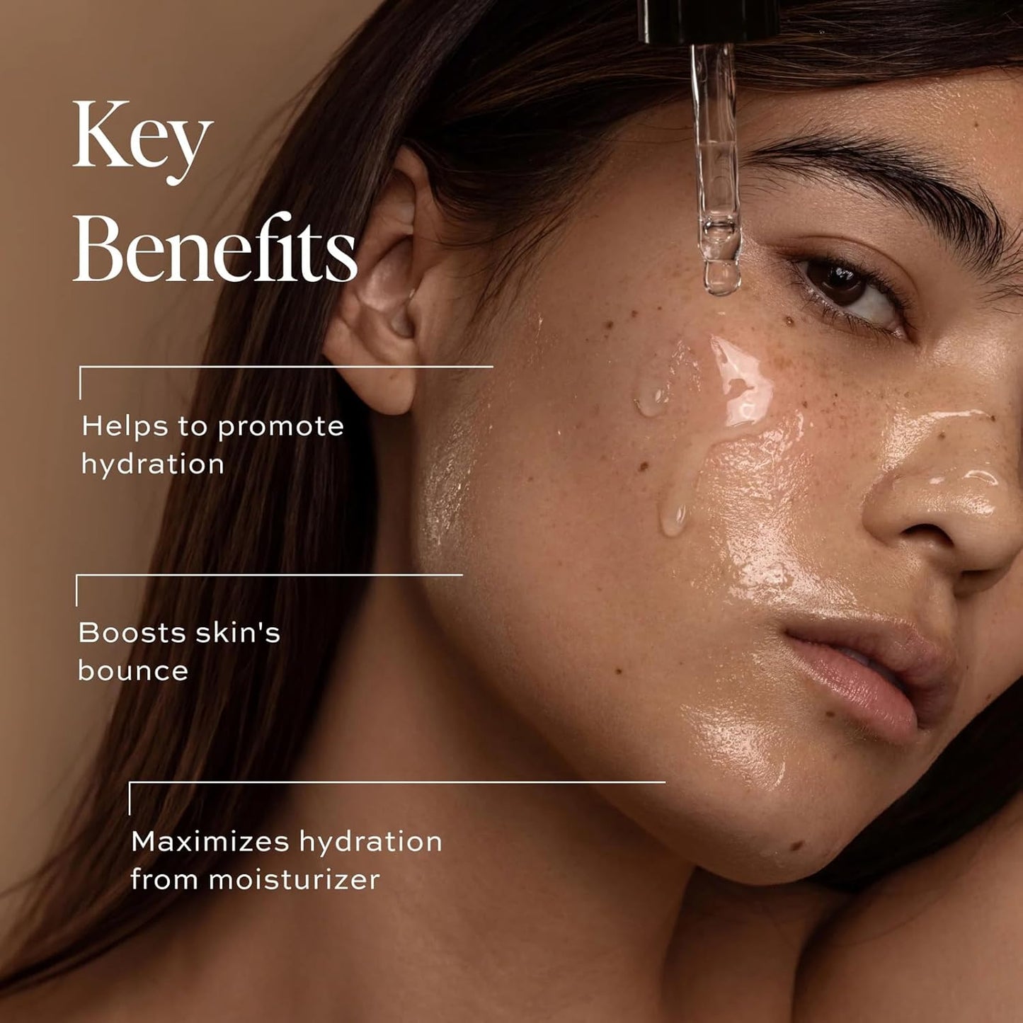 DIME Beauty Hyaluronic Acid Serum, Ultra Hydrating Face Serum with Pure Hyaluronic Acid, 1 oz / 30 ml