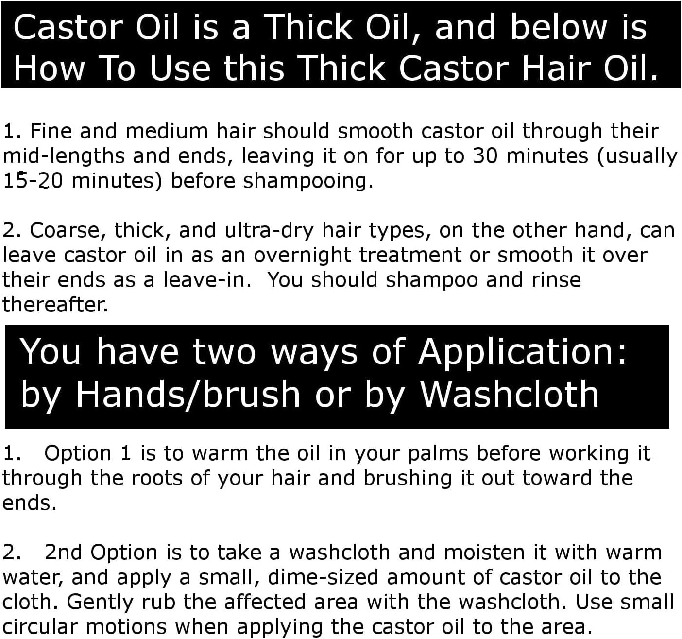 Essentially KateS Castor Oil 16 Fl Oz (Glass Bottle) - Avocado + Sacha Inchi- A Huge Glass Bottle with a Pump - 100% Pure and Natural, Cold Pressed, and Hexane-Free - Hair, Body