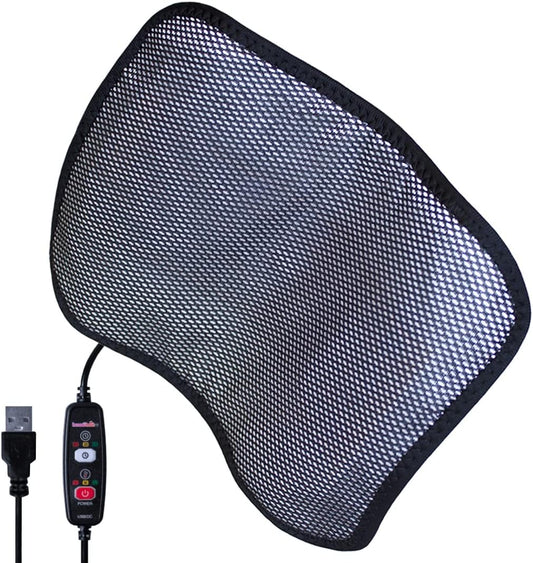 Incredi-Heat - USB Heating Pad by Cabeau - Infrared Heat Therapy to Ease Muscle Strain, Relieve Pain, and Provide Targeted Compressed Heat - Compact, for On-The-Go Use