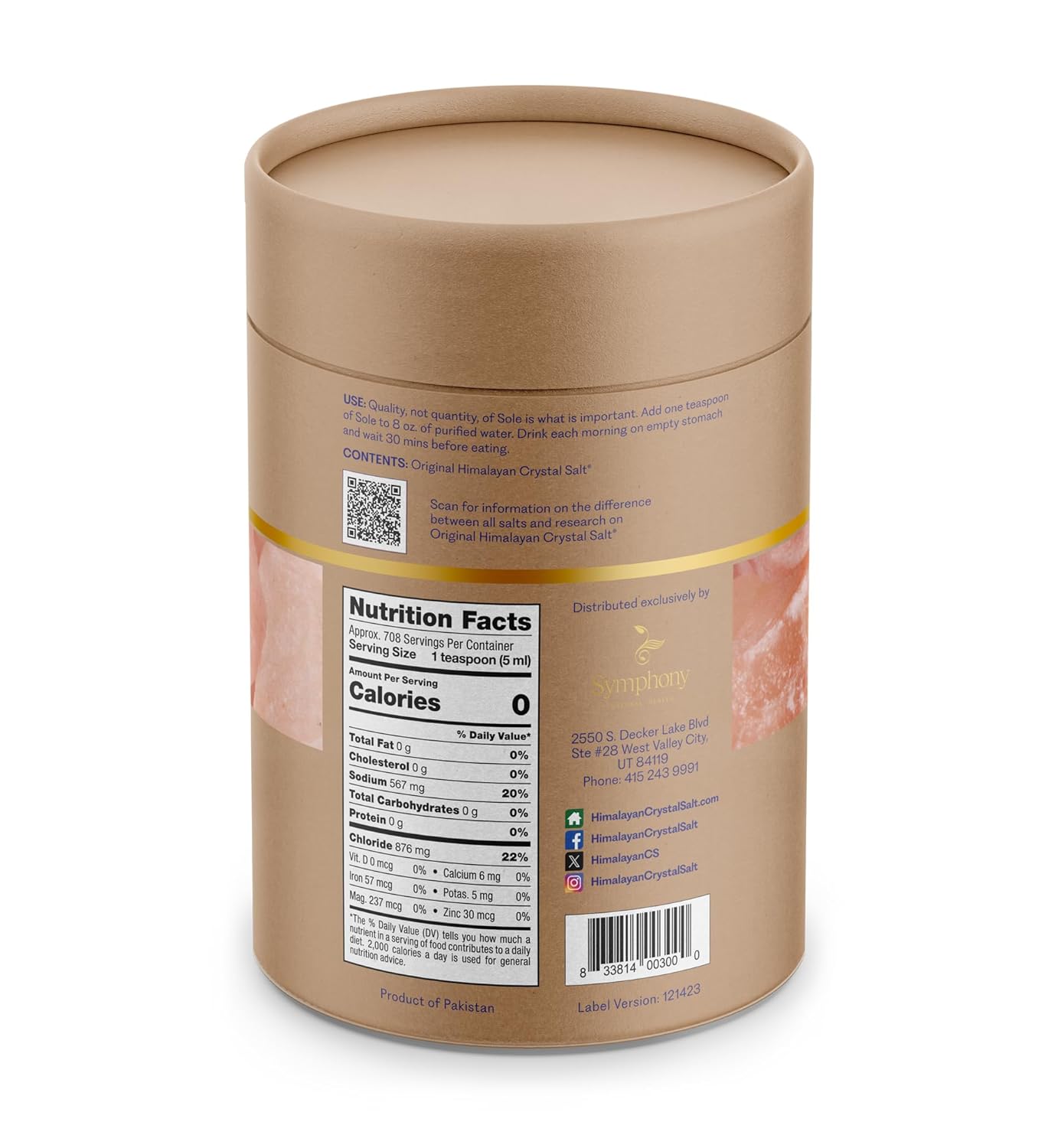 Original Himalayan Crystal Salt Stones for Sole 2.2lb (1kg) - Increase Hydration, Energy, Vibration, Cellular Communication and Replenish Electrolytes with 84 Trace Minerals