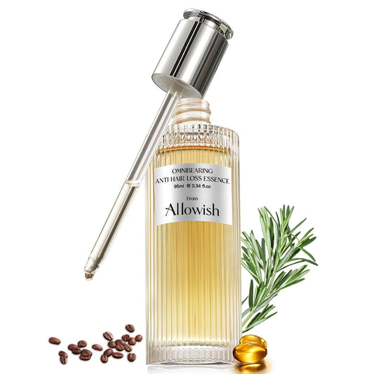 Hair Growth Serum 95 ml - Rosemary Hair Thickening Serum with Biotin, Caffeine for Hair Thinning & Shedding – Promotes Healthy Scalp, Fuller, Nourish, Strengthens Roots