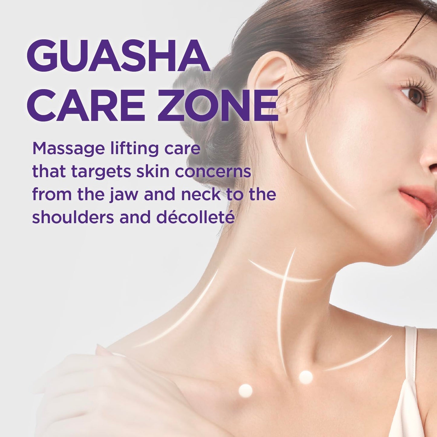 CKD Gua Sha Neck Cream Filltocshot [Refill] - Advanced Anti-Aging Neck Firming Cream with Massage Roller. Visibly Reduces Wrinkles, Lifts & Tightens Sagging Skin, Boosts Elasticity, Korean Skincare.