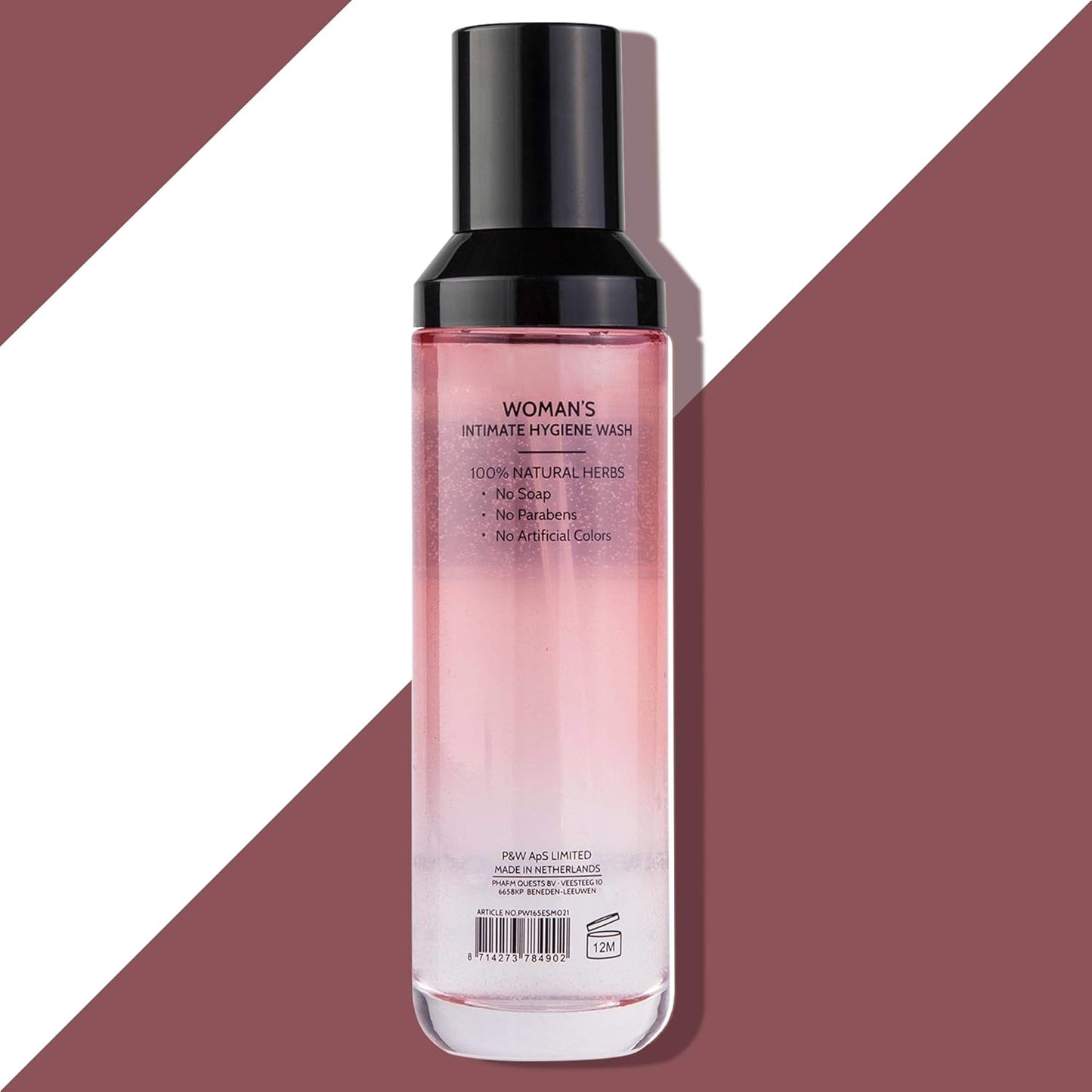 Feminine Intimate Wash,Feminine Wash for Women,pH-balanced Feminine Wash,Washes for Personal Sanitary,Gentle Body Wash for Sensitive Skin, Herbal and Natural, Free of Fragrances,Parabens