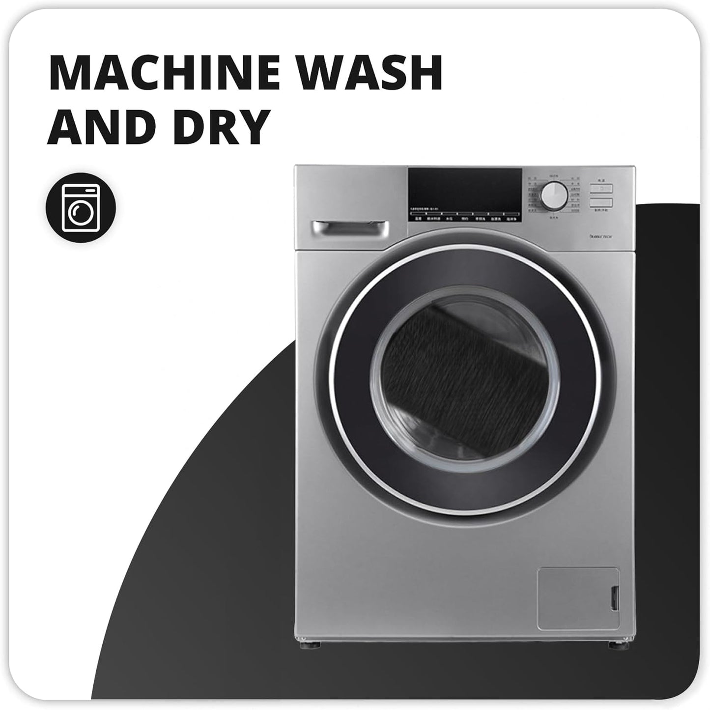 Bath Mat,Ultra Thin Bathroom Rugs,Rubber Bath Mats for Bathroom,No Slip Bath Rugs,Quick Dry,Machine Washable,Low Pile,Absorbent,Shower Outside,Sink,Home Decor Accessories.Black,1'5"x2'3"(17x27inch)