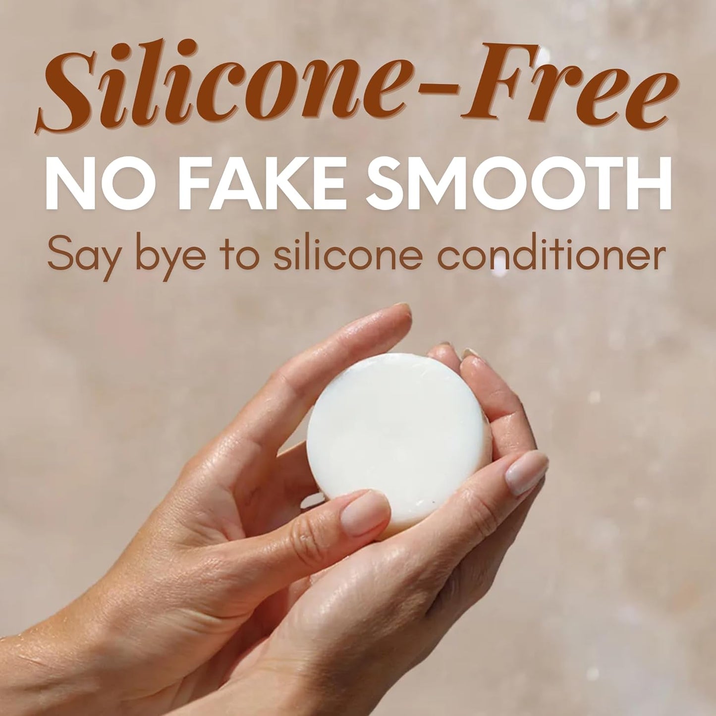 Coconut Conditioner Bar (Pack of 2) - Rich Nourishing & Volumizing - Hair Moisturizing & Strengthening Solid Soap Bar, Plastic-Free, Silicone & Sulfate Free - For Damaged & Oily Hair.