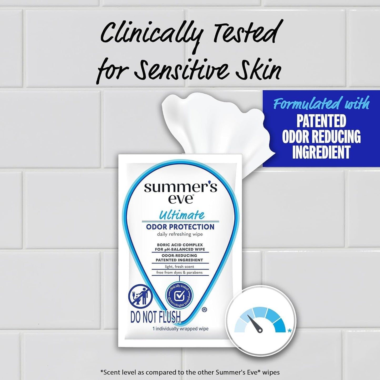 Summer's Eve Ultimate Odor Protection Bundle; Feminine Body Wash and Wipes with Boric Acid + Feminine Odor Protection Spray