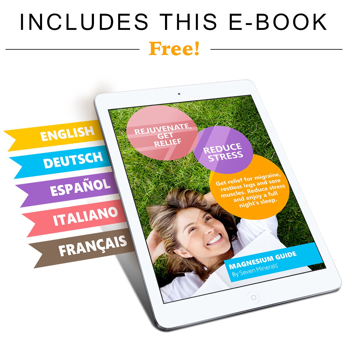 Seven Minerals Pure Magnesium Oil Spray with Aloe Vera 12oz - Pharmaceutical (USP) Grade, Highest Strength with Instant Relief for Feet, Sleep, Muscle Pain & Cramps - Mined in The USA