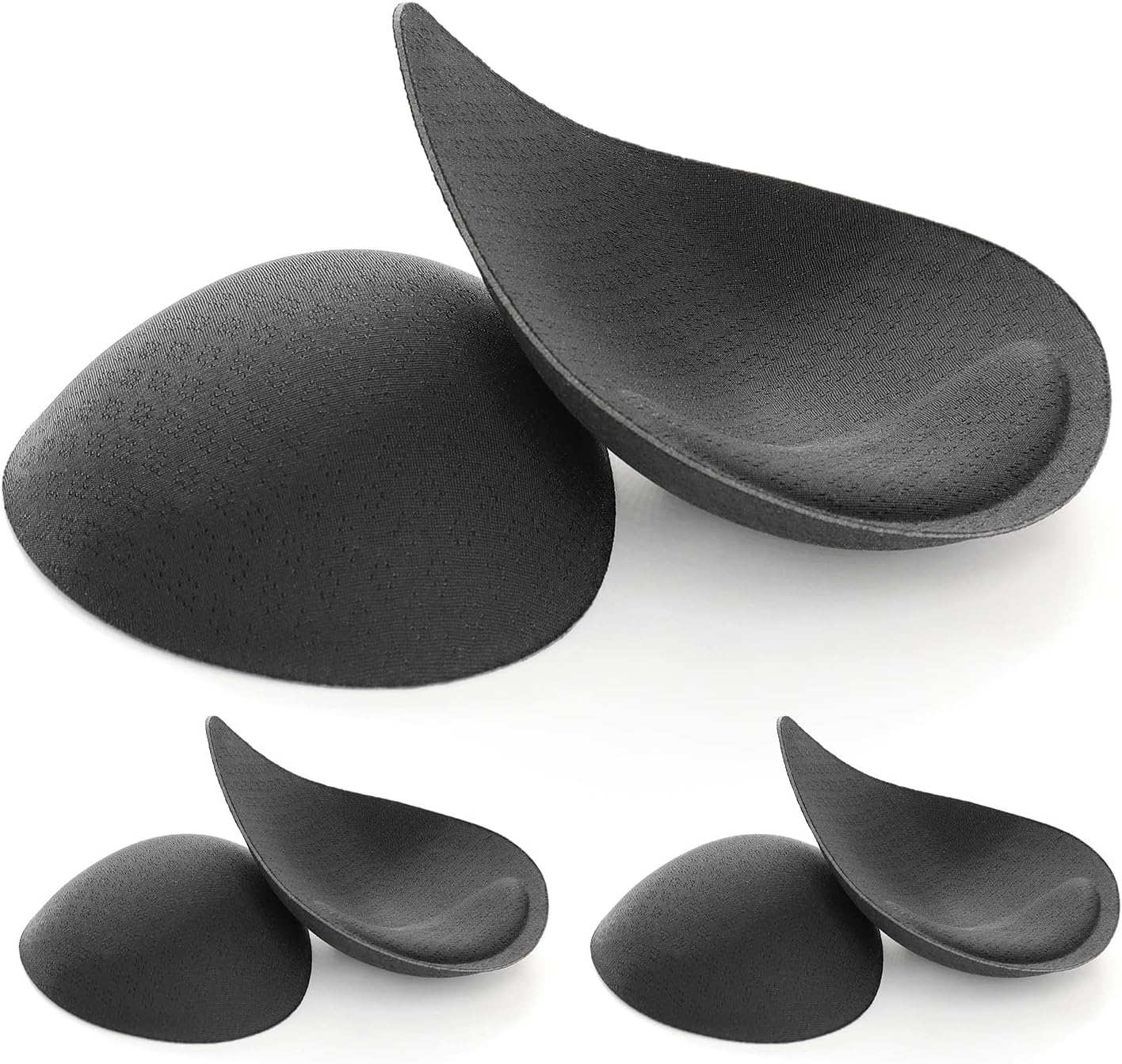 FOOT OF THE TREE Super Thick Bra Pads Inserts 3 Pairs Removable Breast Enhancers Push Up Bra Cups Paddings