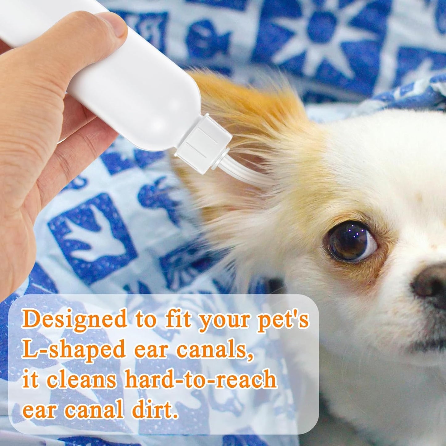 3PCS Empty Plastic Squeeze Bottles for Liquids, 100ML Empty Dropper Bottle for Medicated Ear Drops for Dogs