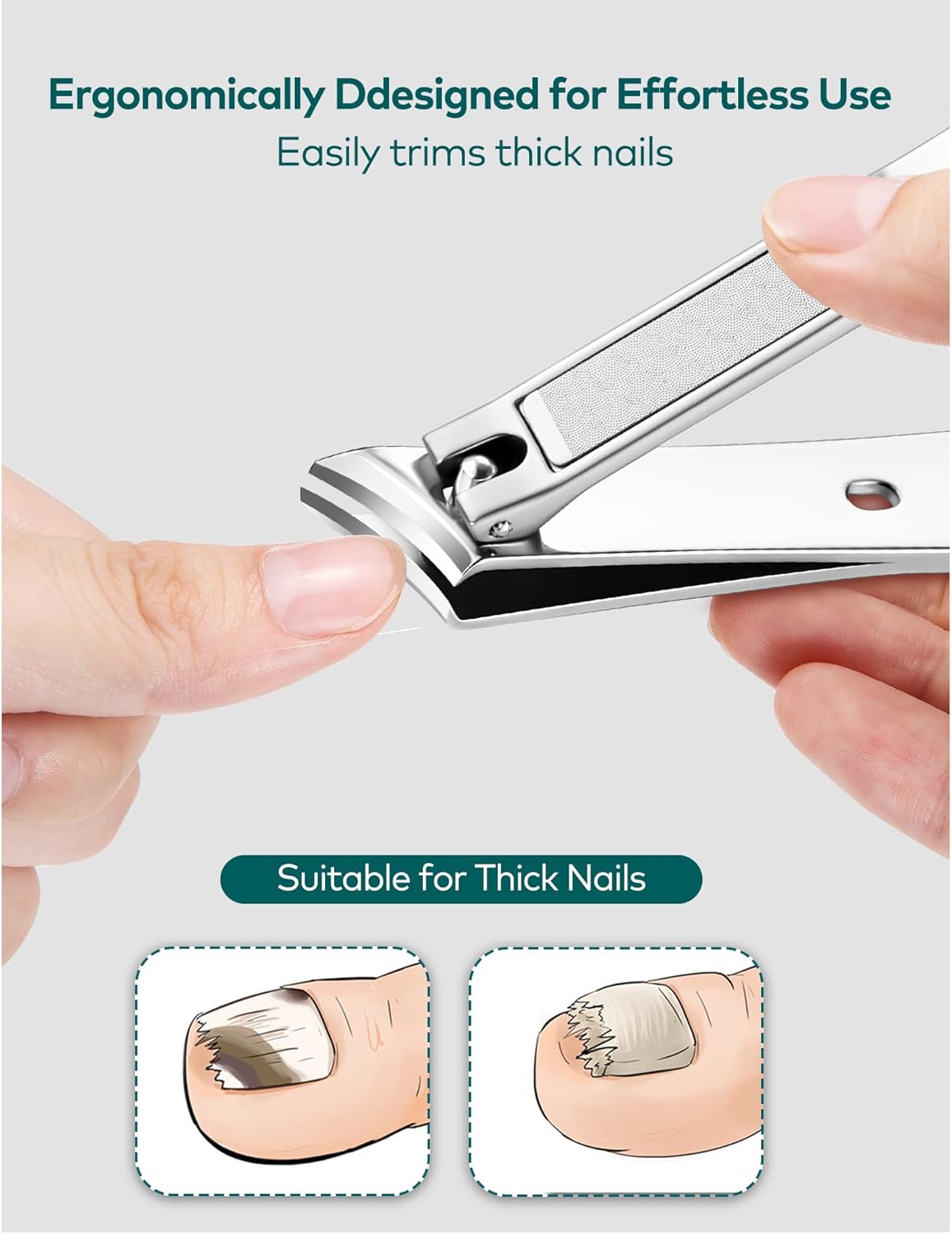 MR.GREEN Manicure Kit 10 in 1, German Stainless Nail Clippers Set, Professional Personal Nail Care Kit Manicure Pedicure Set, Portable Travel Nail Kit with Exquisite Leather Case for Men & Women