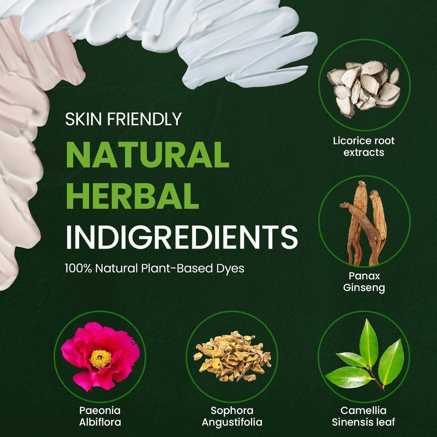 Herb For Men Mustache & Beard Dye (Deep Brown, 1 Pack), PPD-Free Ammonia-Free, Vegan with Natural Ingredients, Odorless, Gentle for Sensitive Skin, No Skin Irritation