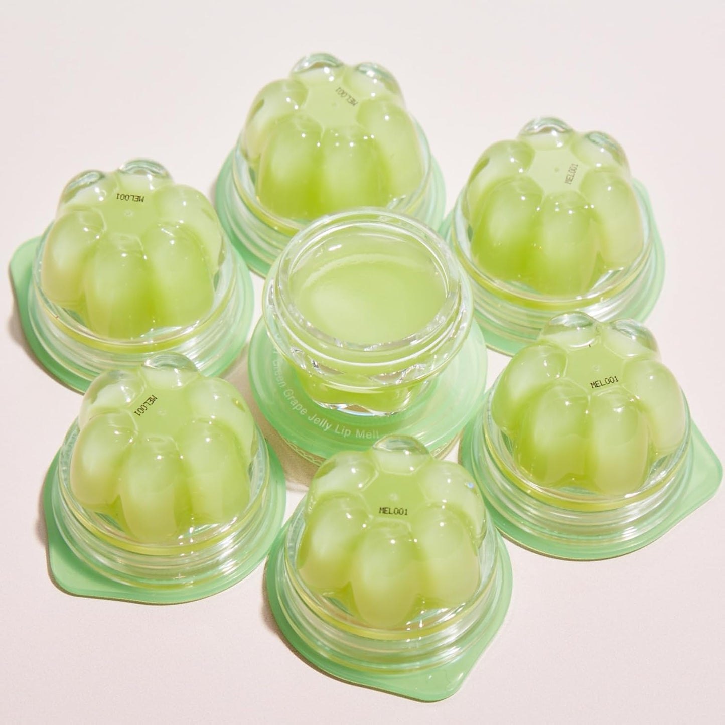 TONYMOLY Jelly Lip Melt Green Grape – Hydrating & Moisturizing Lip Balm with Green Grape Extract, Nourishing Jelly Formula, Non-Sticky Gloss, 0.31 oz